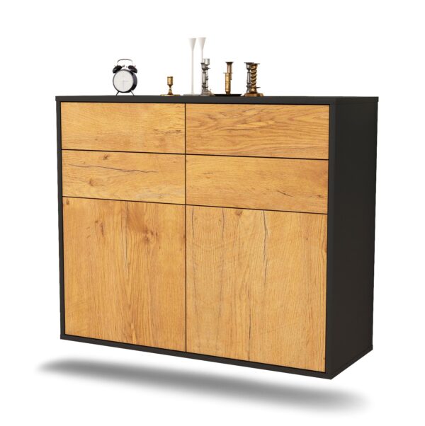Sideboard Grand Rapids, Eiche, hängend (92x79x35cm)