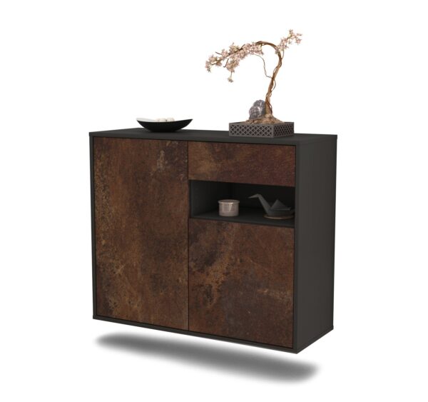 Sideboard Augusta, Rost, hängend (92x79x35cm)