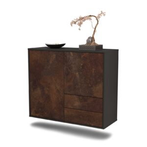 Sideboard Sunrise Manor, Rost, hängend (92x79x35cm)