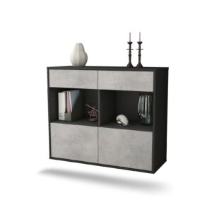Sideboard Mobile, Beton, hängend (92x79x35cm)