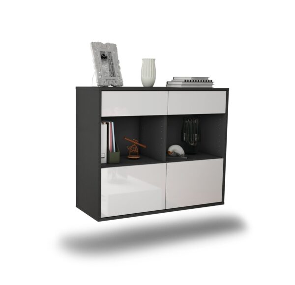 Sideboard Mobile, Weiß, hängend (92x79x35cm)