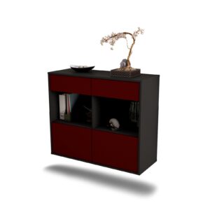 Sideboard Mobile, Bordeaux, hängend (92x79x35cm)