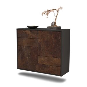 Sideboard Little Rock, Rost, hängend (92x79x35cm)