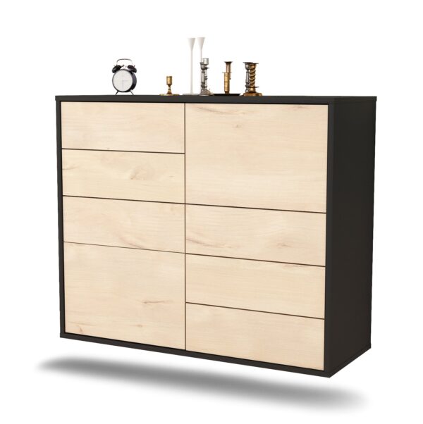 Sideboard Amarillo, Zeder, hängend (92x79x35cm)