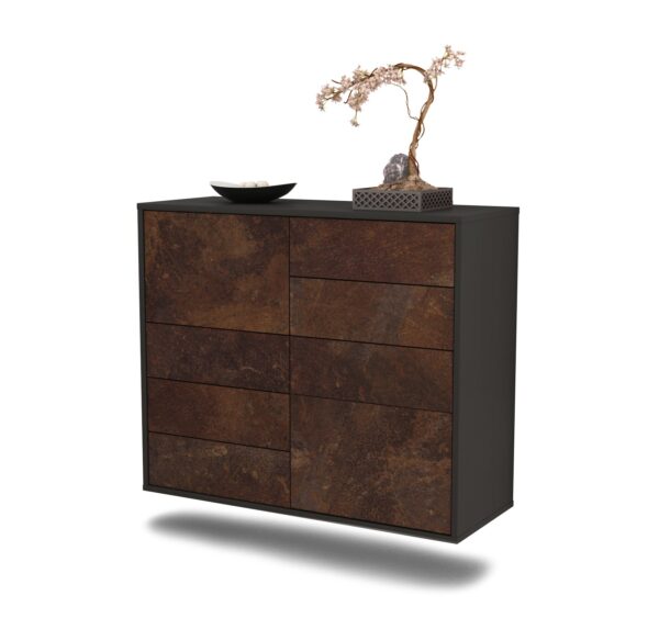 Sideboard Paradise, Rost, hängend (92x79x35cm)