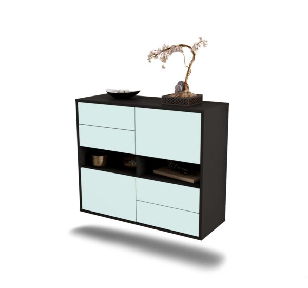 Sideboard Oxnard, Mint, hängend (92x79x35cm)