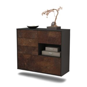 Sideboard Knoxville, Rost, hängend (92x79x35cm)