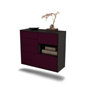 Sideboard Knoxville, Lila, hängend (92x79x35cm)