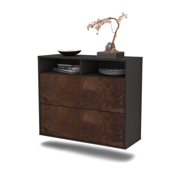 Sideboard Spring Valley, Rost, hängend (92x79x35cm)
