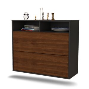 Sideboard Spring Valley, Walnuss, hängend (92x79x35cm)