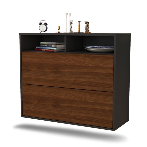 Sideboard Spring Valley, Walnuss, hängend (92x79x35cm)