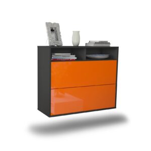 Sideboard Spring Valley, Orange, hängend (92x79x35cm)