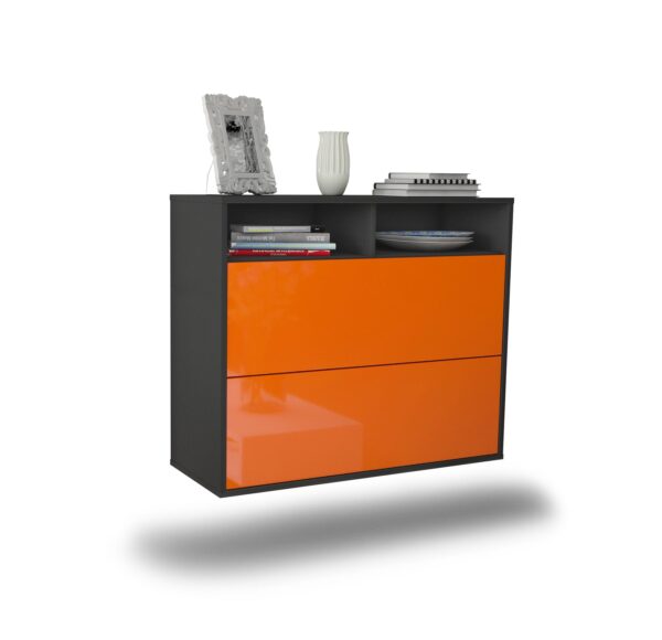 Sideboard Spring Valley, Orange, hängend (92x79x35cm)