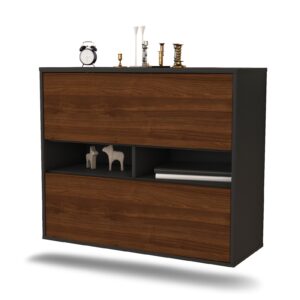 Sideboard Jackson, Walnuss, hängend (92x79x35cm)