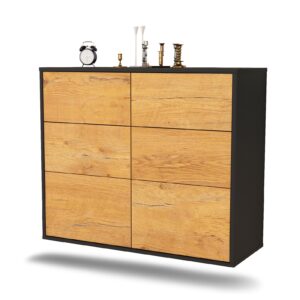 Sideboard Tempe, Eiche, hängend (92x79x35cm)
