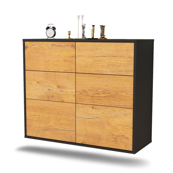 Sideboard Tempe, Eiche, hängend (92x79x35cm)