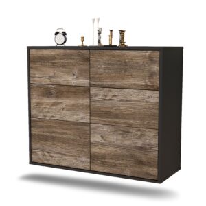 Sideboard Tempe, Treibholz, hängend (92x79x35cm)