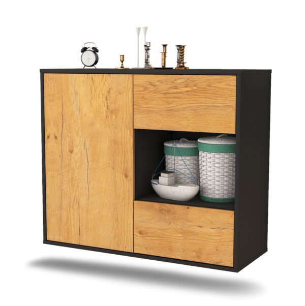 Sideboard Brownsville, Eiche, hängend (92x79x35cm)