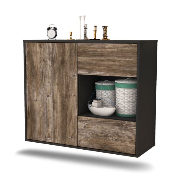 Sideboard Brownsville, Treibholz, hängend (92x79x35cm)