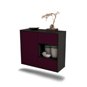Sideboard Brownsville, Lila, hängend (92x79x35cm)