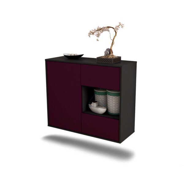 Sideboard Brownsville, Lila, hängend (92x79x35cm)
