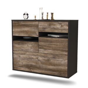 Sideboard Fayetteville, Treibholz, hängend (92x79x35cm)