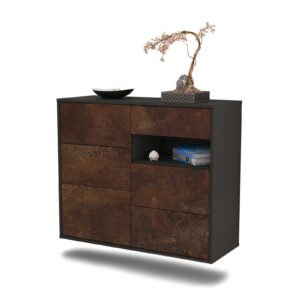 Sideboard Huntsville, Rost, hängend (92x79x35cm)