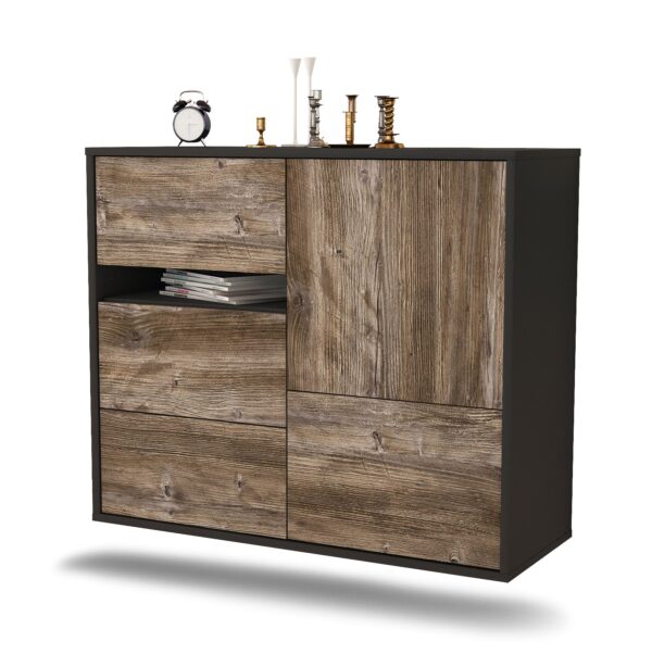 Sideboard Ontario, Treibholz, hängend (92x79x35cm)