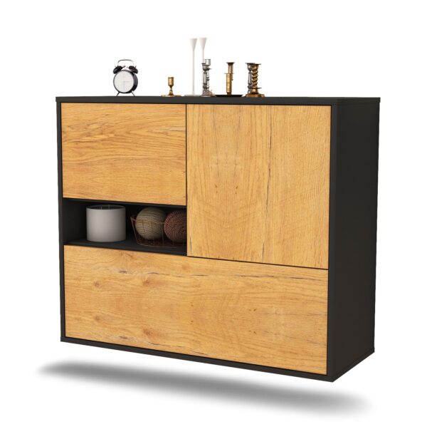 Sideboard Santa Clarita, Eiche, hängend (92x79x35cm)
