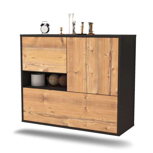 Sideboard Santa Clarita, Pinie, hängend (92x79x35cm)